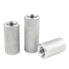 Stainless Steel Extend Long Knurled Round Coupling Nut