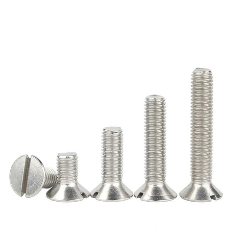 ANSI/ASME B18.6.7M Metric Soltted Countersunk Screws