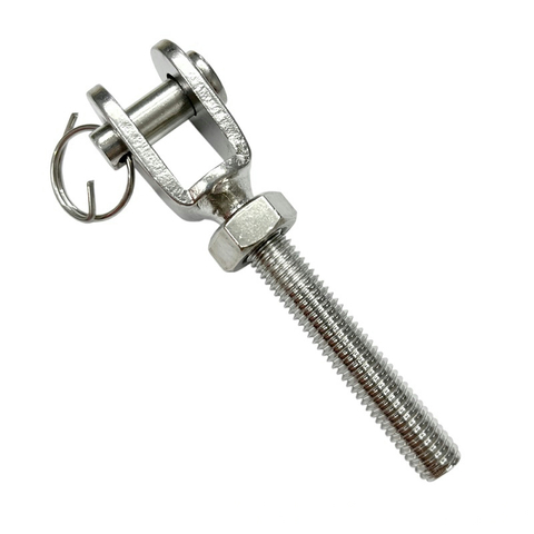 GOST3033 (-3) Eye Bolts，Stainless Steel Swage Fork Thread Terminal