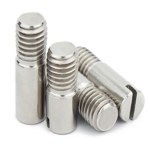NF E 25-175 Slotted Headless Screws With Shank