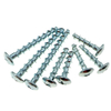 Steel Zinc Plated Self Tapping Screw Wood Screw Cross Recessed Mushroom Head Self-tapping Screw