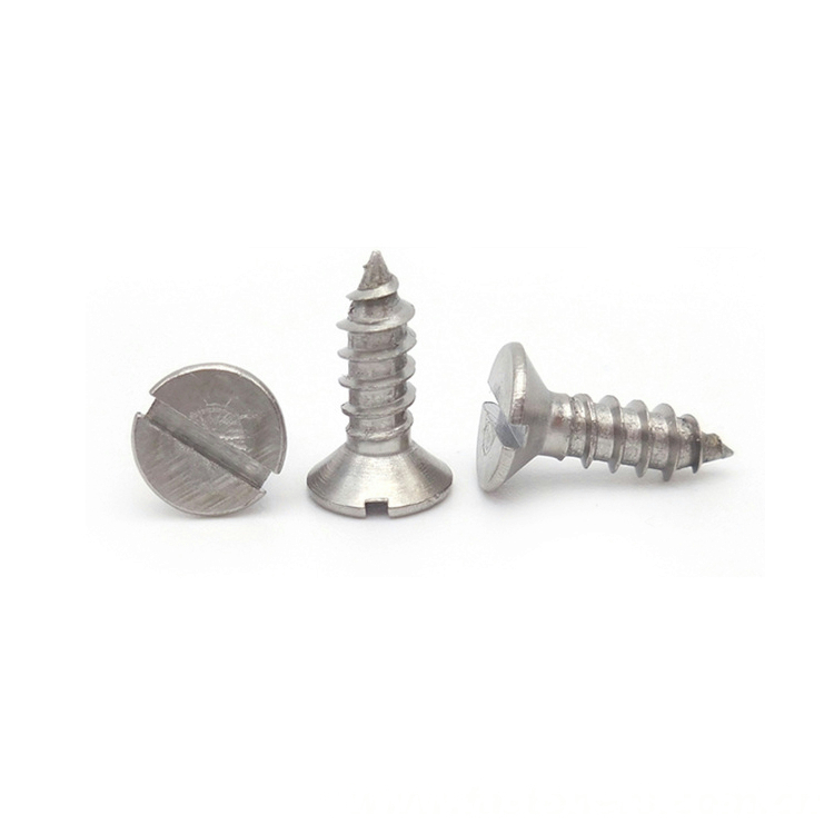 DIN7972 Slotted Countersunkhead Tapping Screws