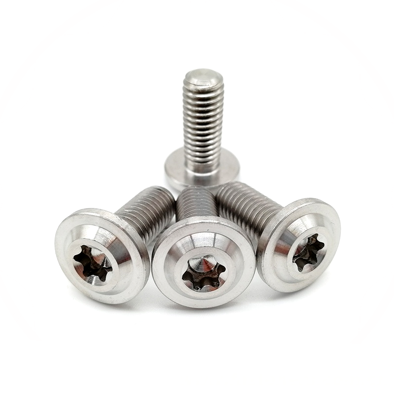 DIN34805-2 Button Head Screws - Screws With Collar And Driving Feature Hexalobular Socket