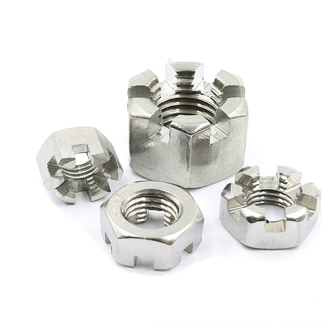 BS1768 Unified Hexagon Slotted Nuts - Normal Series