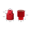 Colorful Anodized Aluminum Knurled Thumb Hand Nuts Aluminum Alloy Knurled Nut