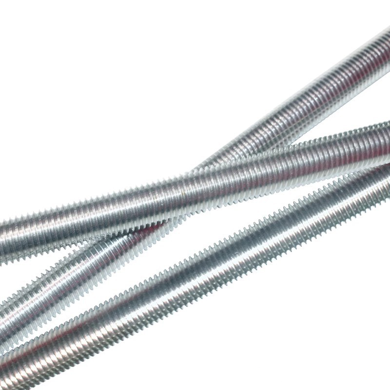DIN975 Threaded Rods Zinc Electroplating Carbon Steel