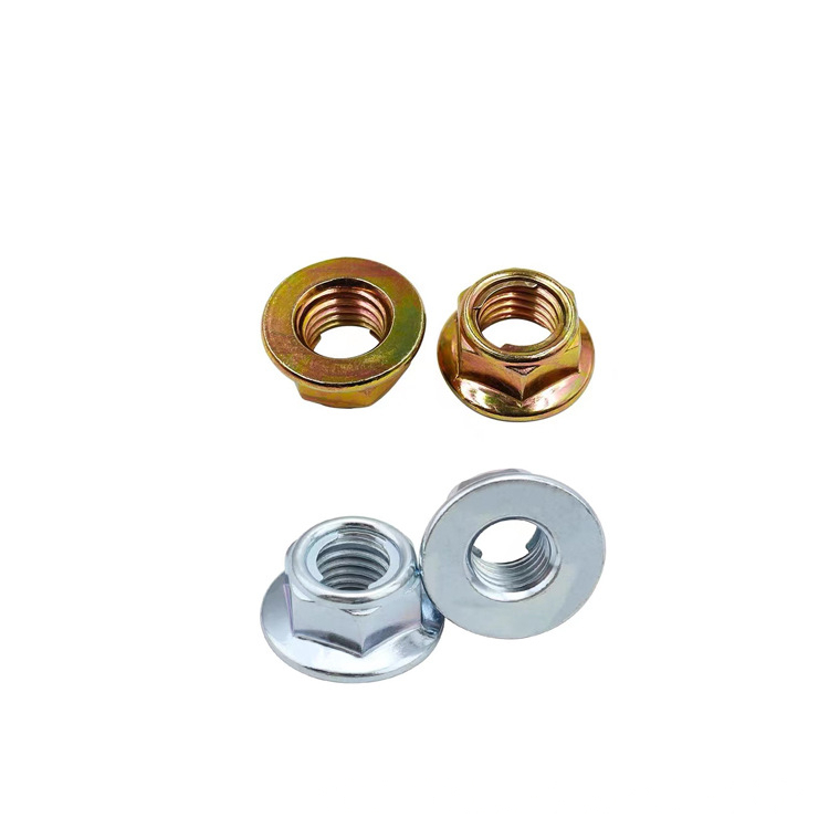 GB/T 6187.1 Metric All Metal Hex Flange Lock Nuts,style 2