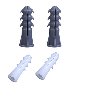 Plastic Expansion Drywall Anchors,ribbed Plastic Anchor