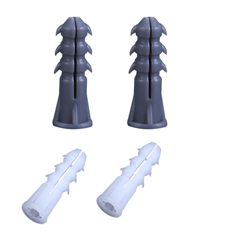Plastic Expansion Drywall Anchors,ribbed Plastic Anchor