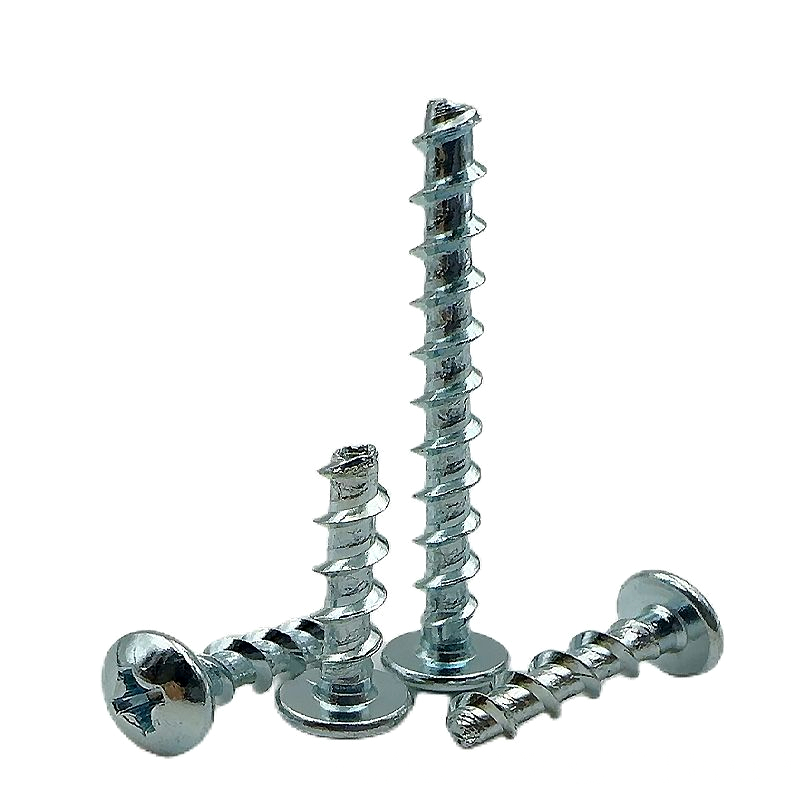 Steel Zinc Plated Self Tapping Screw Wood Screw Cross Recessed Mushroom Head Self-tapping Screw