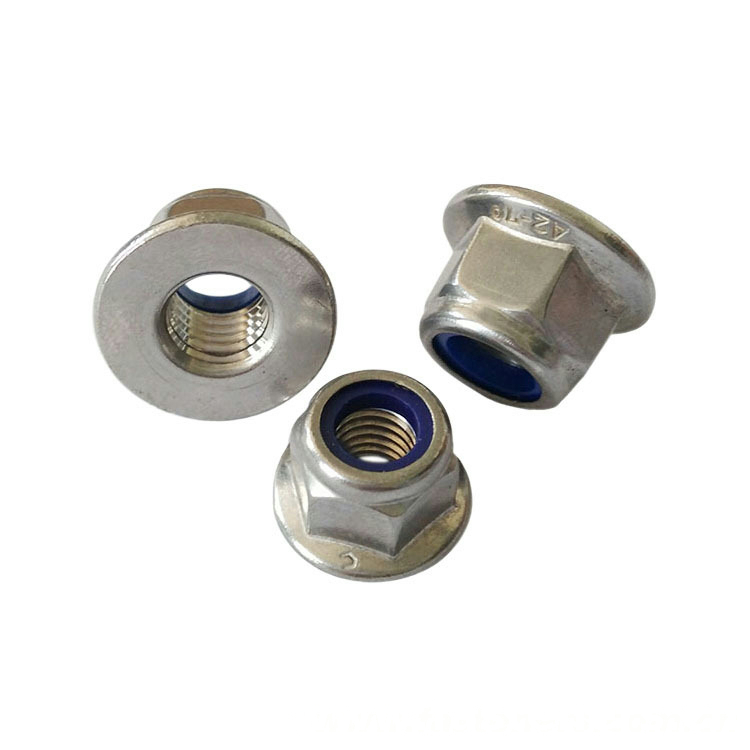 ISO12125 Prevailing Torque Type Hexagon Nuts With Flange(With Non-Metallic Insert) With Metric Fine Pitch Thread,style 2 - Product Grades A And B