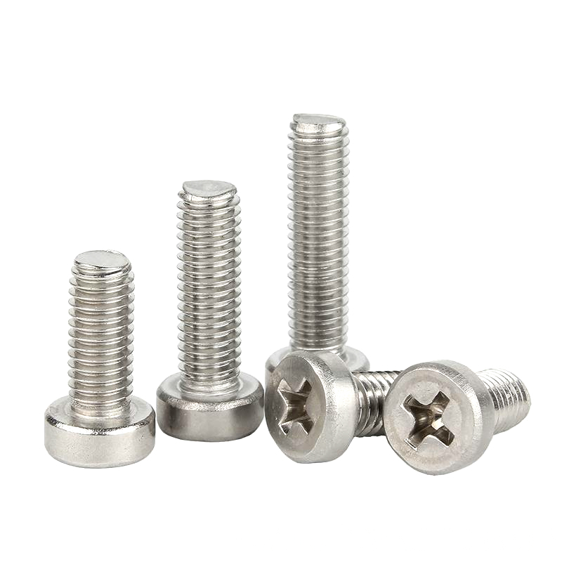 GB/T 13806.1 (A) Cheese Head Screws With Cross Recess For Fine Mechanics