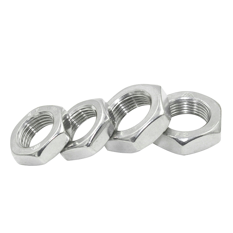 ISO8675 Hexagon Thin Nuts (chamfered) With Metric Fine Pitch Thread