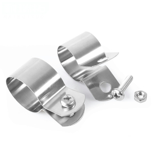 Stainless Steel Ground Clamp Water Pipe Clamp Bracket