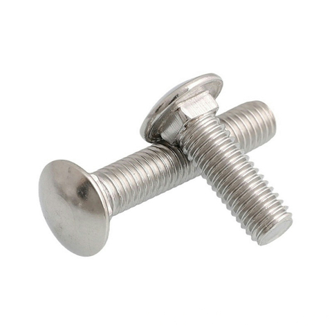 GB/T801 Cup Head Square Neck Bolts With Small Head And Short Neck