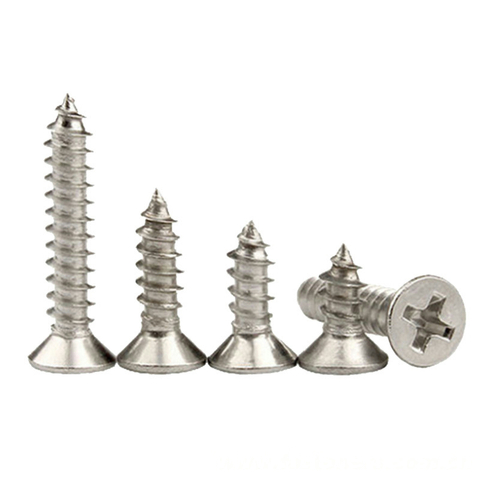 AS/NZS 4407 ISO Metric Cross Recessed Countersunk Head Tapping Screws