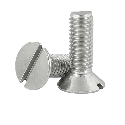 IFI513 Metric Slotted Flat Countersunk Head Machine Screws