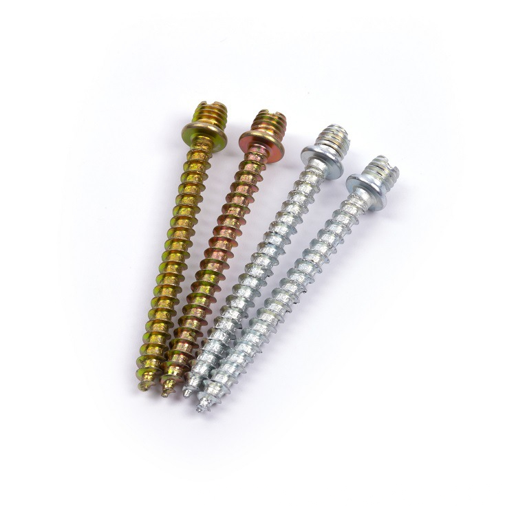 Steel Galvanized Torx Drive Self Tapping Double End Threaded Hanger Bolts,Wood Screws,slotted Wood Screws