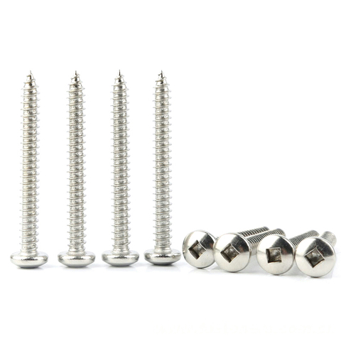 ASME B 18.6.5M Metric Square Slot Pan Head Tapping Screws
