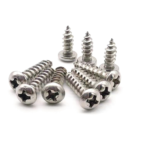 DIN 7996 Cross recessed pan head wood screws