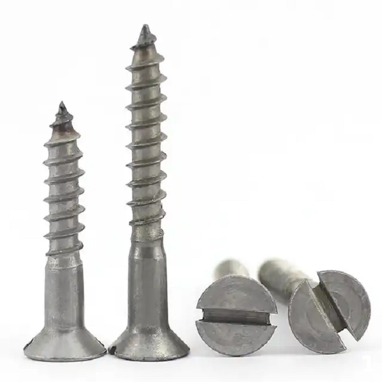 ISO1482 Slotted Countersunk (Flat) Head Tapping Screws