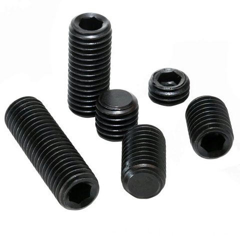 BS2470 Hexagon Socket Set Screws With Flat Point - BA Thread