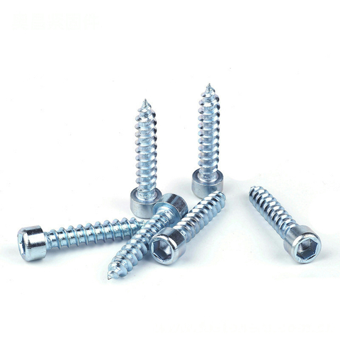 Hexagon socket head tapping screw furniture wood screw Allen screw