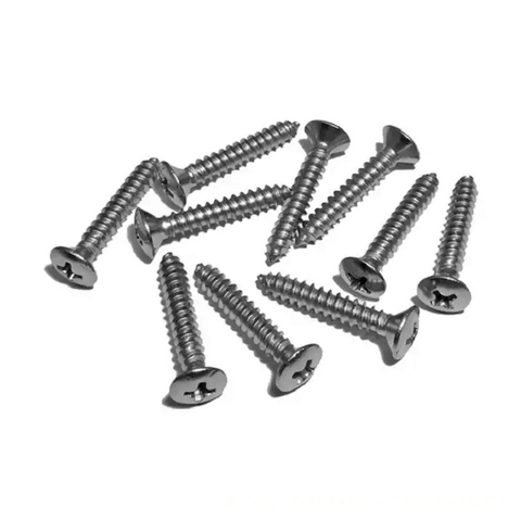 GB847 Cross Recessed Raised Countersunk Head Tapping Screws