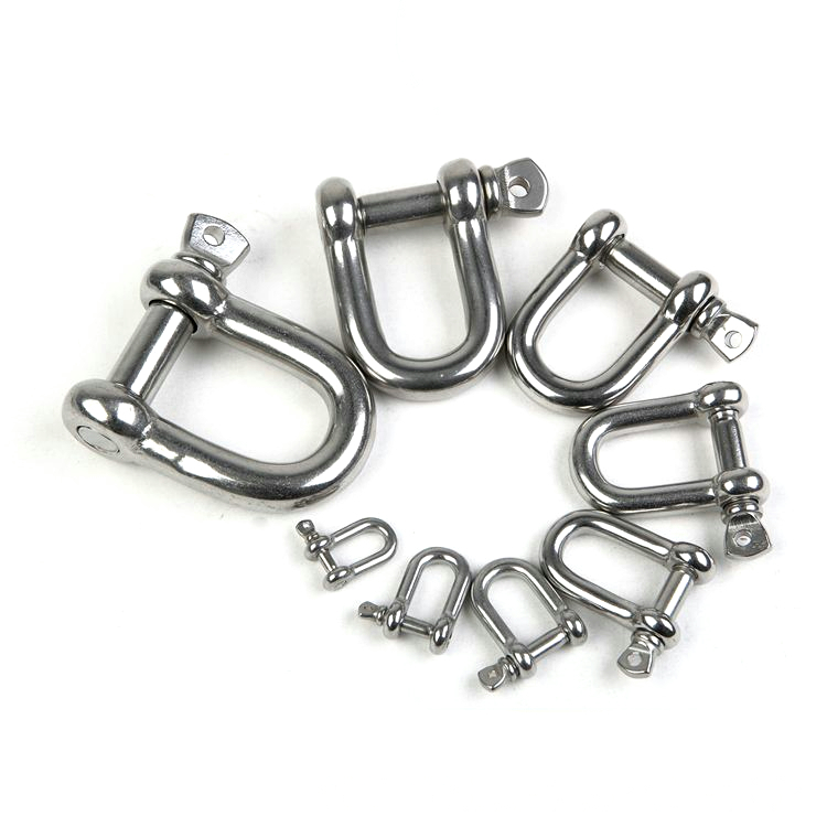 Stainless Steel Dee Shackle