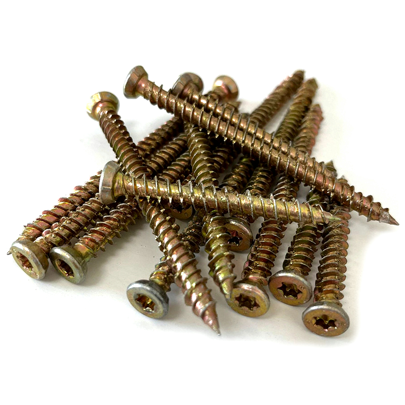 Window Concrete Frame Screws Concrete Screw Countersunk Head Screws Concrete 7.5 Torx Head