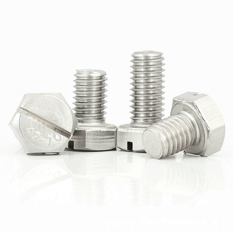 GB/T29.1 Hexagon Bolts With Slot On Head