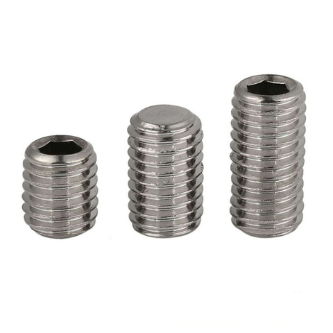 NF E25-171 Hexagon Socket Set Screws With Flat Point