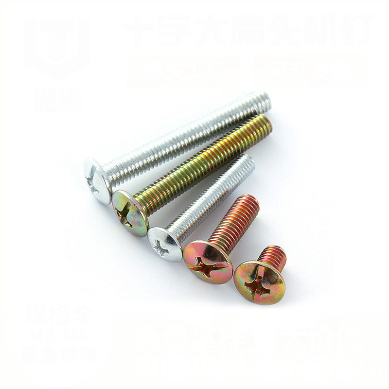 ANSI/ASME B 18.6.3 Combination Slotted-Cross Recessed Round Head Machine Screws