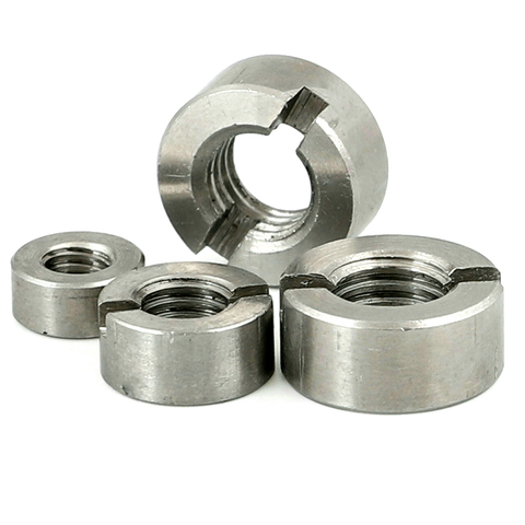 GB817 Slotted Round Nuts